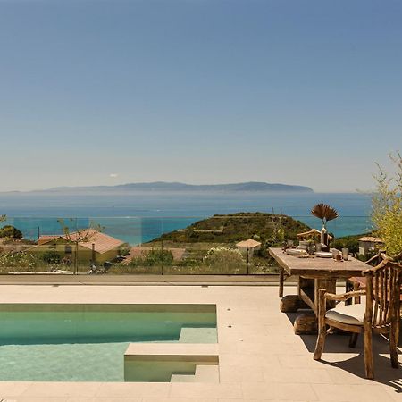 Hilaritas Luxury Suites Sea View, Private Pool & Jacuzzi Paradise Ratzaklíon Zewnętrze zdjęcie
