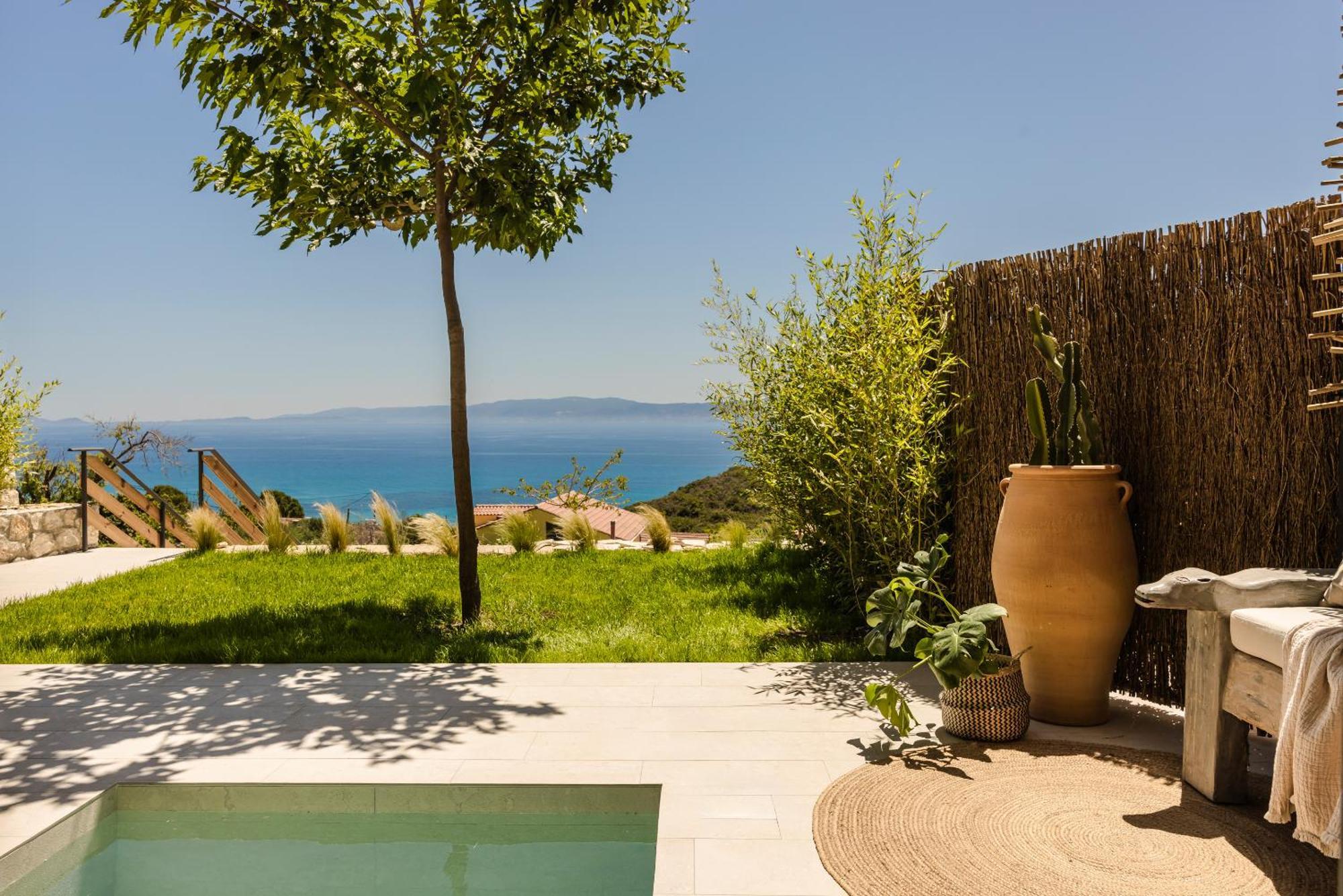Hilaritas Luxury Suites Sea View, Private Pool & Jacuzzi Paradise Ratzaklíon Zewnętrze zdjęcie