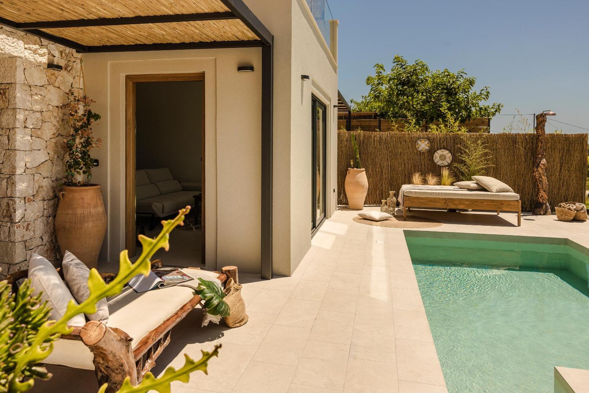 Hilaritas Luxury Suites Sea View, Private Pool & Jacuzzi Paradise Ratzaklíon Zewnętrze zdjęcie